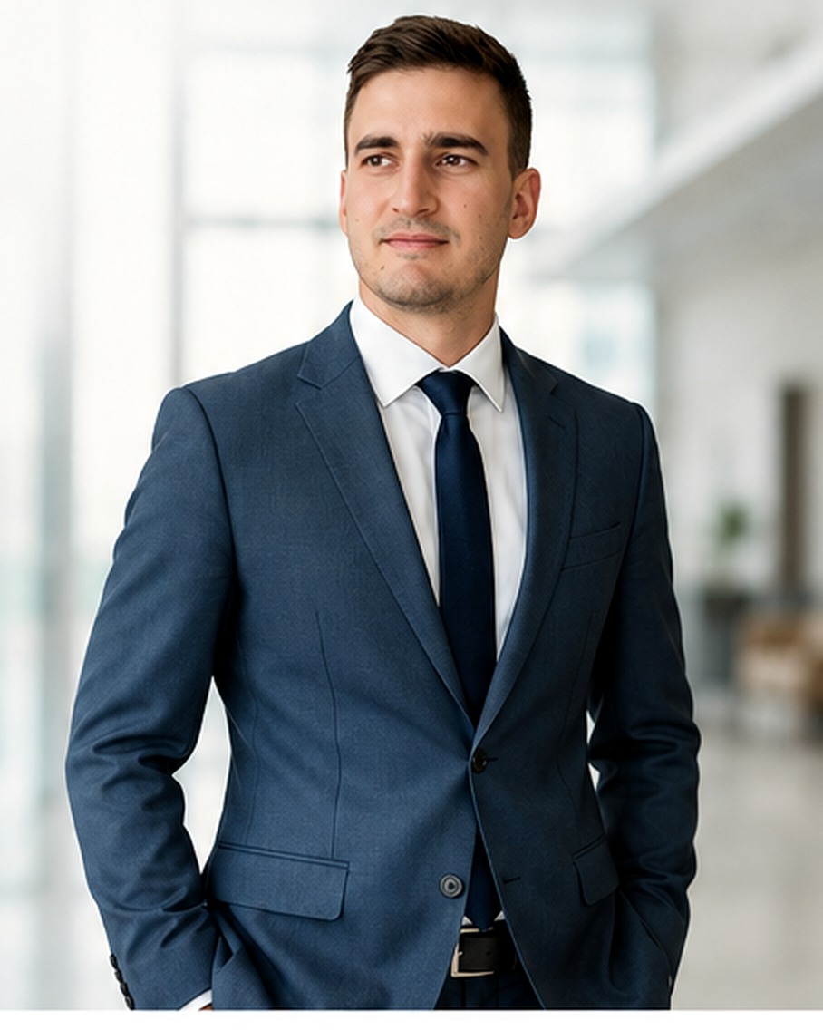 Dr. Horváth Márk Olivér ügyvéd portréja